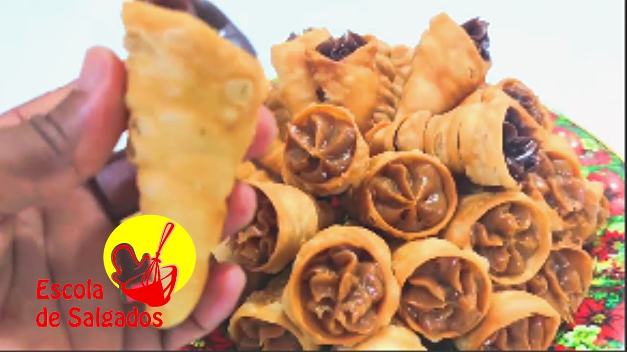 COMO FAZER CANUDINHOS CROCANTES COM DOCE DE LEITE