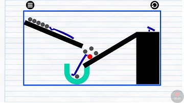 Physics Drop Level 15 Solution Walkthrough Gameplay How to Stage 15 Guide