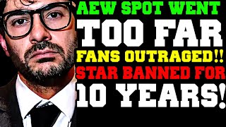 Download Lagu WWE News! AEW Dynamite Spot Goes TOO FAR — Fans Outraged! WWE Star Banned 10 Years! Balor Blasts WWE MP3