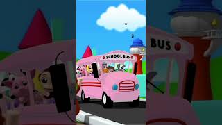 Колеса на автобусе #shorts #nurseryrhymes #cartoon #wheelsonthebus #kidssong