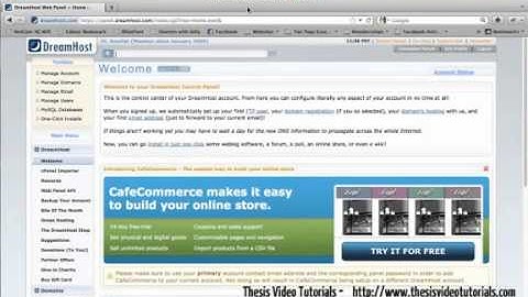 Create Your First WordPress Site   Create a MYSQL Database Dreamhost [WITH PROMO COUPON]