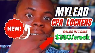 Cpa marketing:($380/week)Mylead Captcha lockers secret setting to high conversion