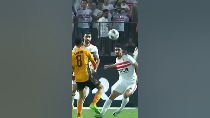 ضربة جزاء غير محتسبة لصالح نهضة بركان ضد الزمالك في نهائي الكونفدرالية
