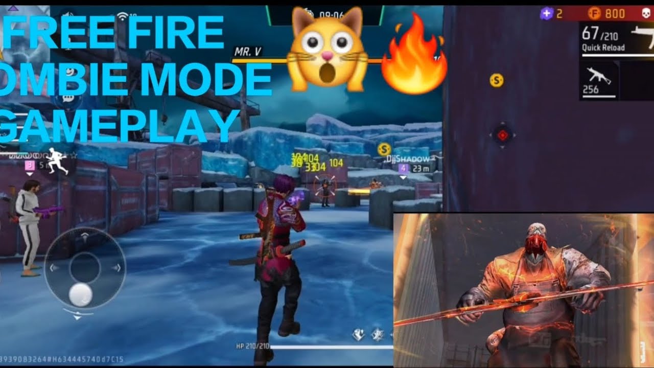 Free Fire Zombie Mode GameplayN_Y_M 120 YouTube