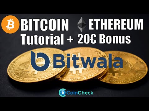 Bitcoin & Ethereum einfach & sicher kaufen (eigene Private Keys) - Bitwala Tutorial 2020