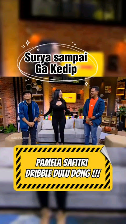 Pamela Safitri goyang dribble dulu #podcast #pamelasafitri #suryainsomnia