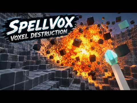 I Made Voxel Explosions in Unity | SpellVox Devlog #1