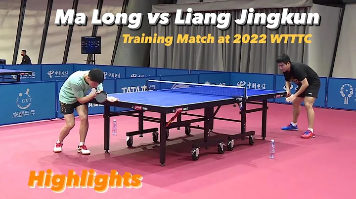 Ma Long  Vs Liang Jingkun  | Training Match At 2022 World Team Championships