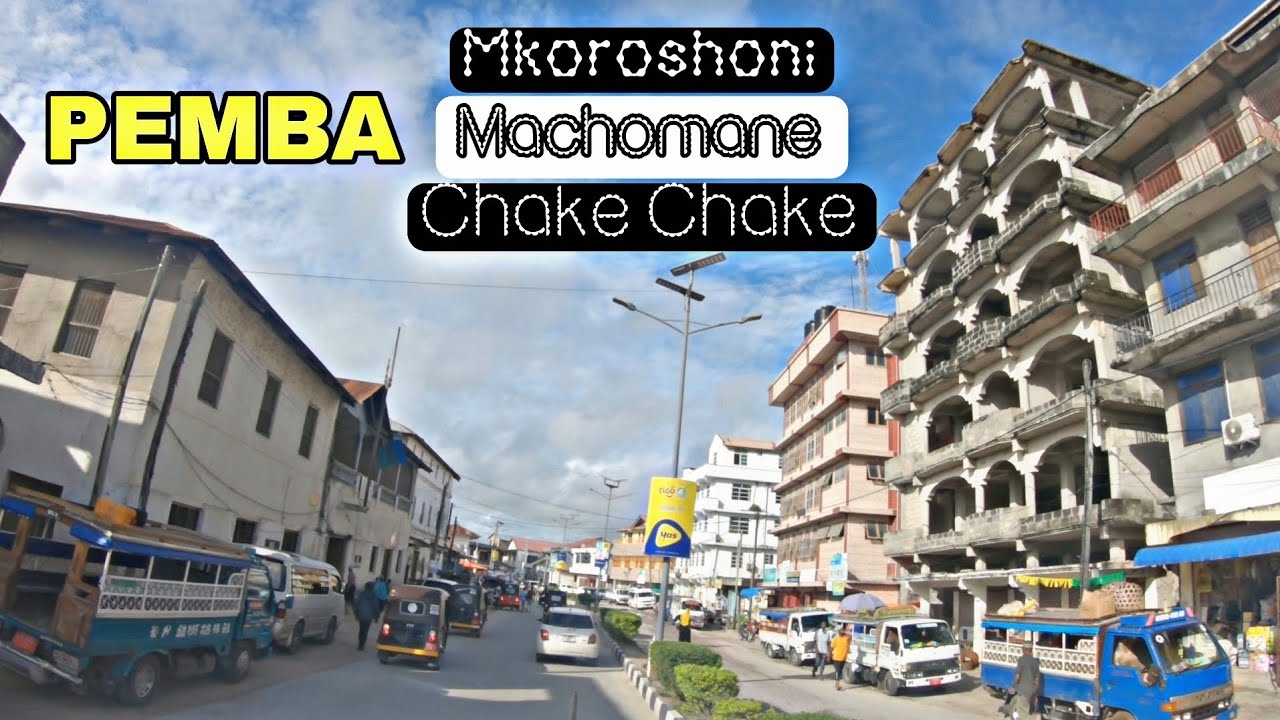 Muonekano wa maeneo ya Mkoroshoni Machomane Chake Chake kuelekea Chanjaani Pemba  @discoverzanzibar