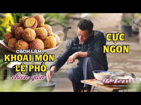 Video Ông Thọ Làm Khoai Môn Lệ Phố Chiên Giòn Thơm Bùi, Cực... - youtube