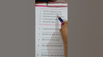 Circle the adverbs #adverb #grammar #english #shorts#youtubeshorts #viral