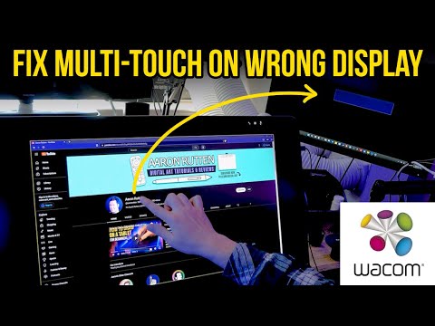 Wacom Multi-Touch Working