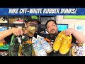 BIG BOY CHENG'S COMPLETE NIKE OFF-WHITE RUBBER DUNKS