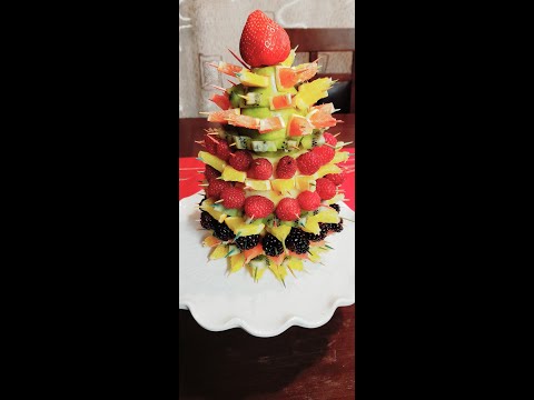 How To Make Amazing Christmas Fruit Tree