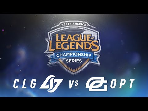 CLG vs. OPT - Week 9 Day 1 | NA LCS Spring Split | Counter Logic Gaming vs. OpTic Gaming (2018)