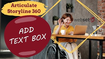 Articulate Storyline 360 - Add Text Box - 3