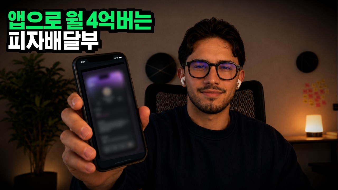 평범한 피자 배달원이 '모바일 앱'으로 2개월 만에 월 4억 매출 만든 방법