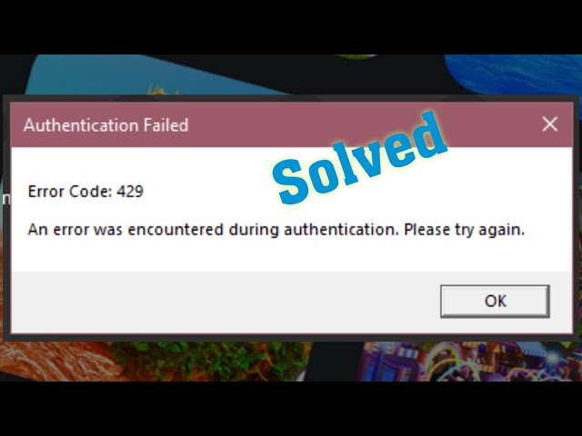 SOLVED] How to Fix Error 429 Code Issue (100% Working) 