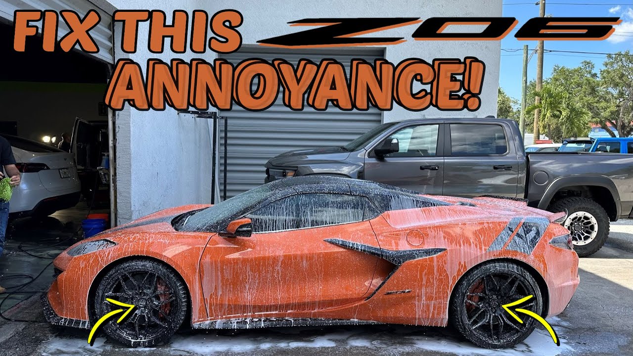 We FIXED this C8 Corvette Z06 PROBLEM! Here's WHY you should ceramic