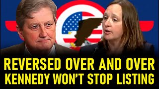 Senator John Kennedy DESTROYS Judicial Nominee Listing Reversal After Reversal — Almost Unwatchable