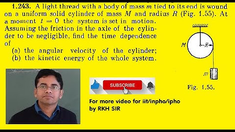 Solution of IRODOV PROBLEM 1.243 by RKH SIR