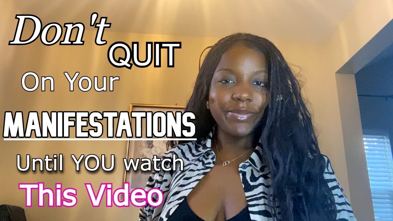 Если вы готовы отказаться от попыток материализовать желаемое, посмотрите это видео | Мастер-клас...