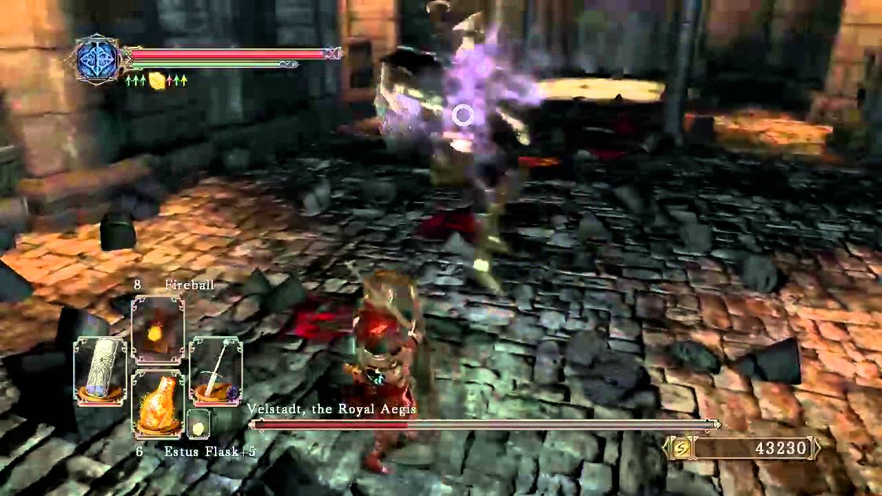 Dark Souls II: Velstadt - The Royal Aegis Fight