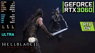 Hellblade 2 on RTX 3060 (1080p, 1440p DLSS)