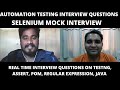 Automation Testing Interview Questions| Selenium Interview Questions| 0-2 years