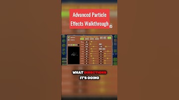 Advanced Particle Effects Walkthrough #geometrydash #gd #tutorial #particleeffects #gd #shorts