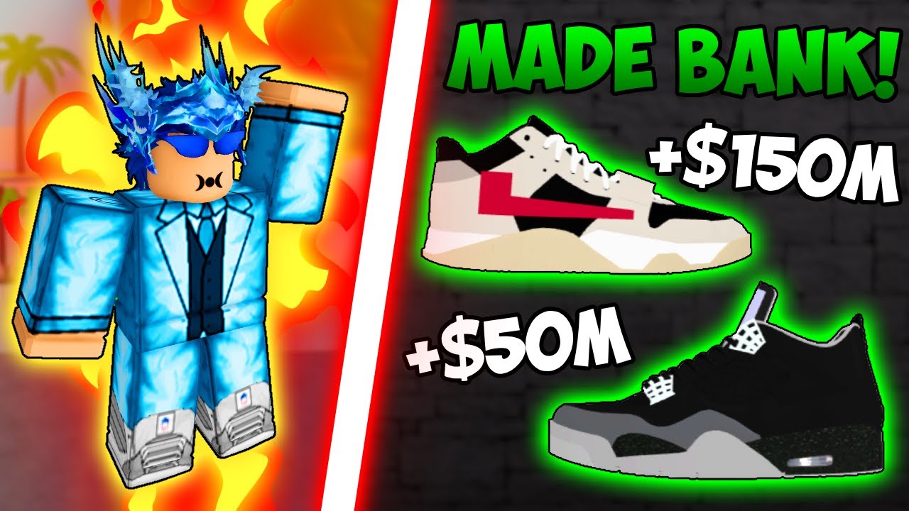 how-i-made-bank-in-sneaker-resell-simulator-roblox-youtube