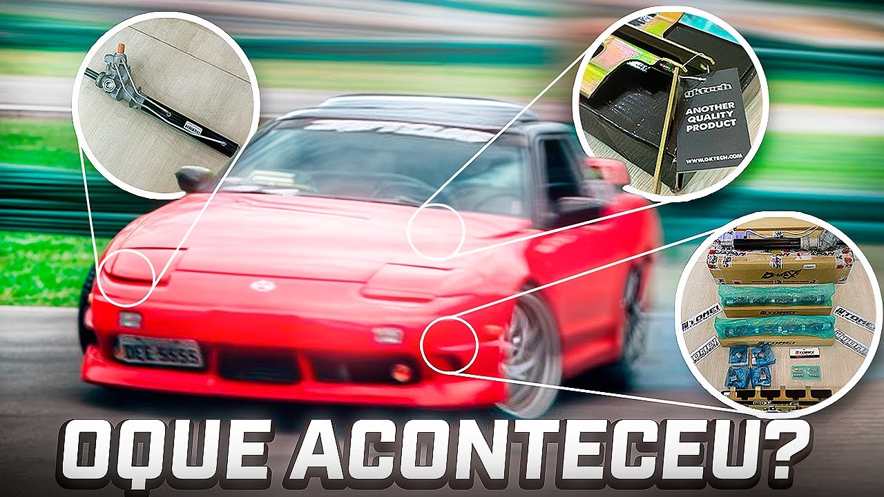 Chegou as PEÇAS do 180SX (Vamos voltar pro DRIFT)
