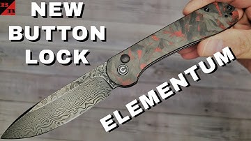 Civivi Button Lock Elementum Unboxing and Overview