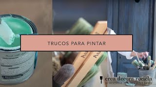 Trucos y consejos para pintar con chalk paint Auténtico