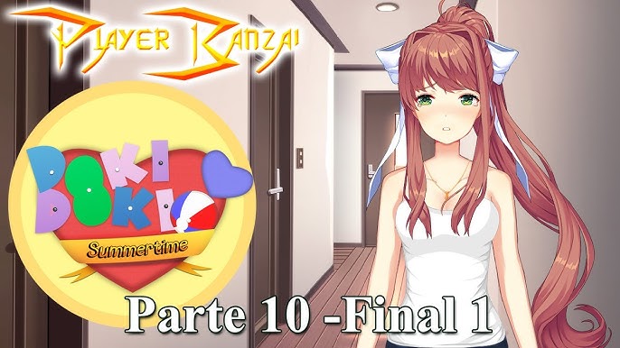 DDLC - Doki Doki SummerTime - Gameplay Visual Novel PT-BR - Parte 3 - Jogo  e na Cafeteria 