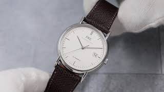 IWC 純正ボックス ポートフィノ取扱説明書 クロス 空箱 ケース IWC】ポートフィノ／Ref.IW3533／純正BOX・ギャラ／2000年代