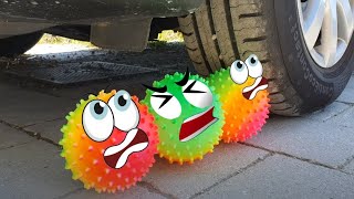 Crushing Crunchy & Soft Things by Car Compilation! Car vs Toys