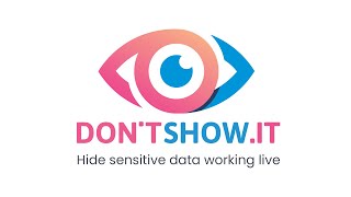 Dontshow.it - hide sensitive data working live
