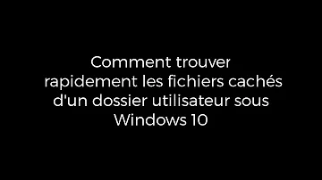 Où trouver le dossier Mes documents ?