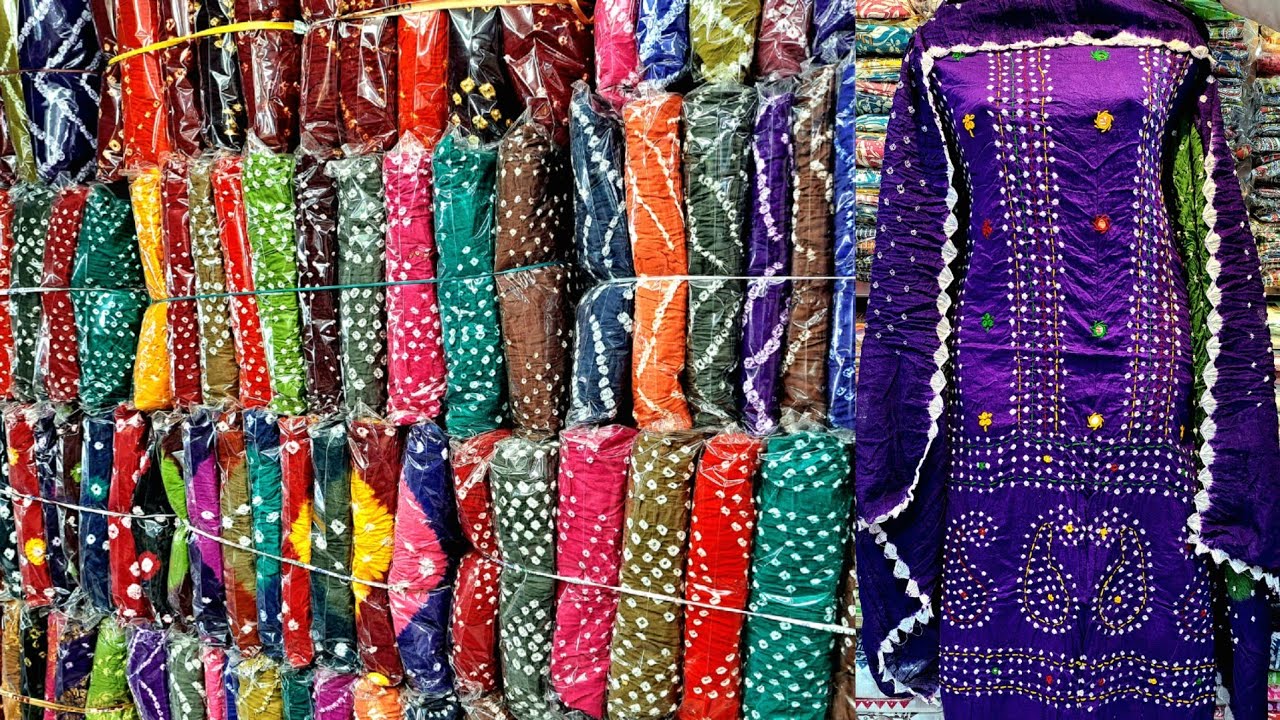 #गारंटी के पक्के रंग वाले बंधनी के इतने सुंदर सूट पहले नहीं देखे होंगे #jaipurisuits #bandhanisuits