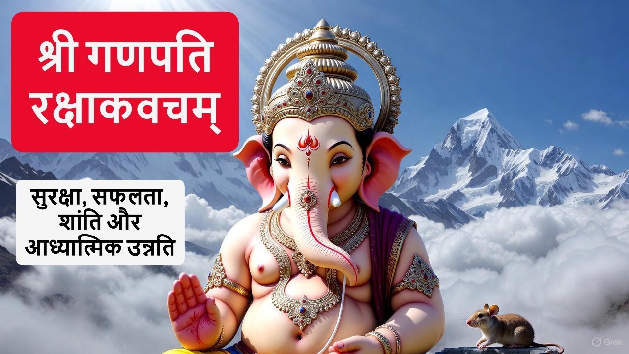 सबसे शक्तिशाली श्री गणपति रक्षाकवचम् | Most Powerful Ganesh Raksha Kavach for Protection & Success