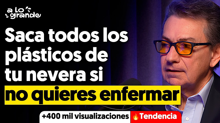 Experto en Tóxicos: "¡No estás enfermo, estás intoxicado!" Hábitos diarios que nos llenan de tóxicos