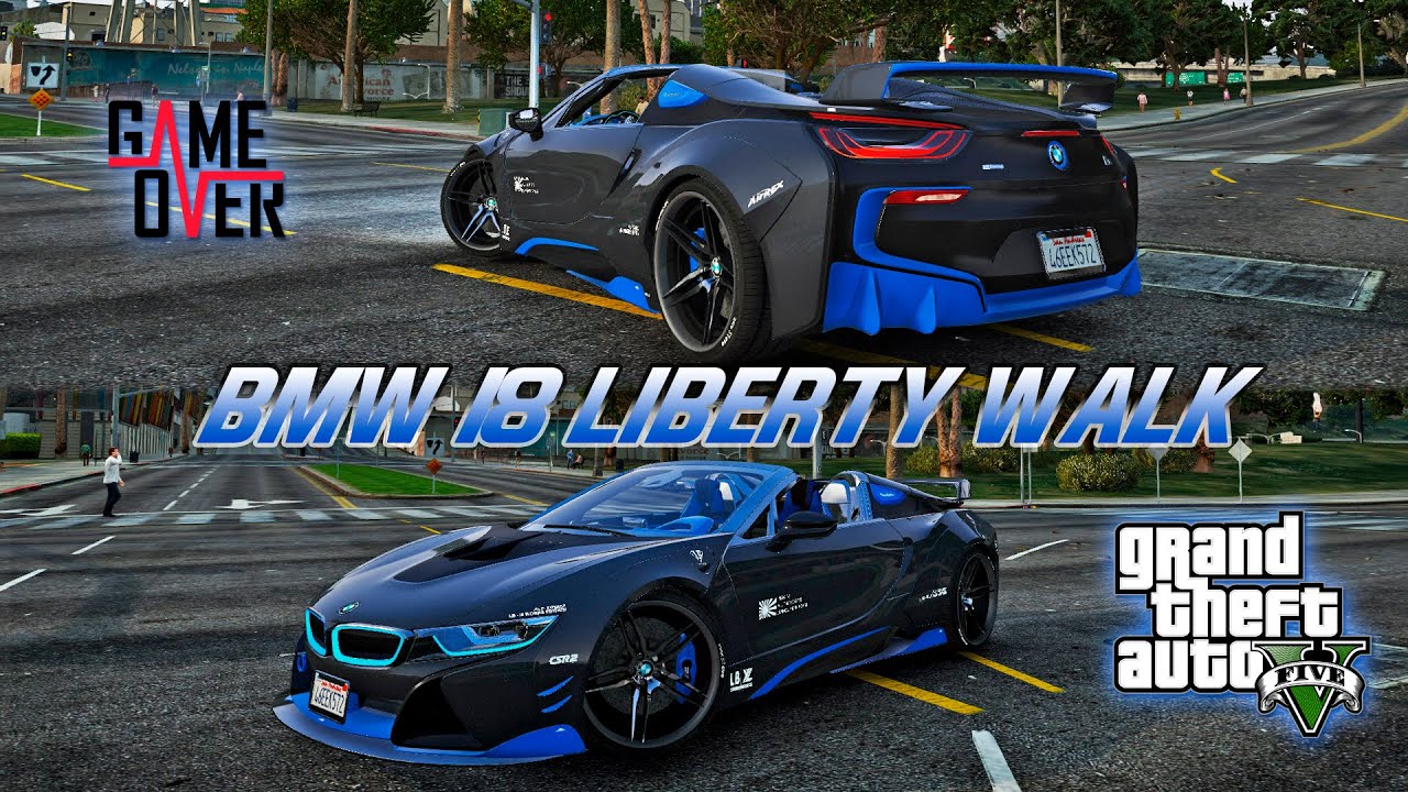 BMW I8 Liberty Walk Roadster [Add-On, OIV, Tuning] - GTALand.net