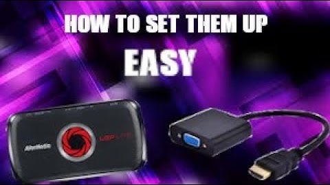 HOW TO SET UP THE LGP LITE EASY STEP BY STEP TUTORIAL + HOW TO USE VGA AS HDMI!