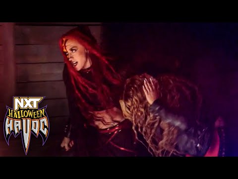 Fyre brawls with Rose inside a haunted house: NXT Halloween Havoc 2022 (WWE Network Exclusive)