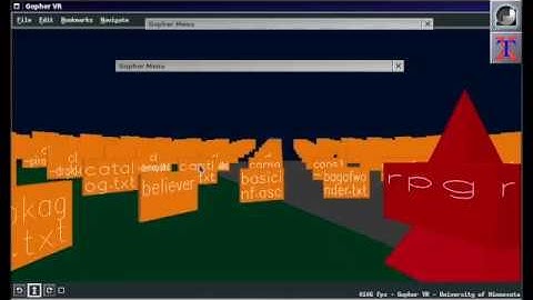 GopherVR on Window Maker