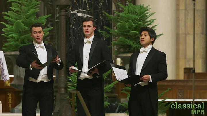 Chanticleer performs Biebl's 'Ave Maria' at the Ca...