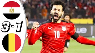 Egypt vs Belgium 3-1 - All Goals & Highlights - 2023