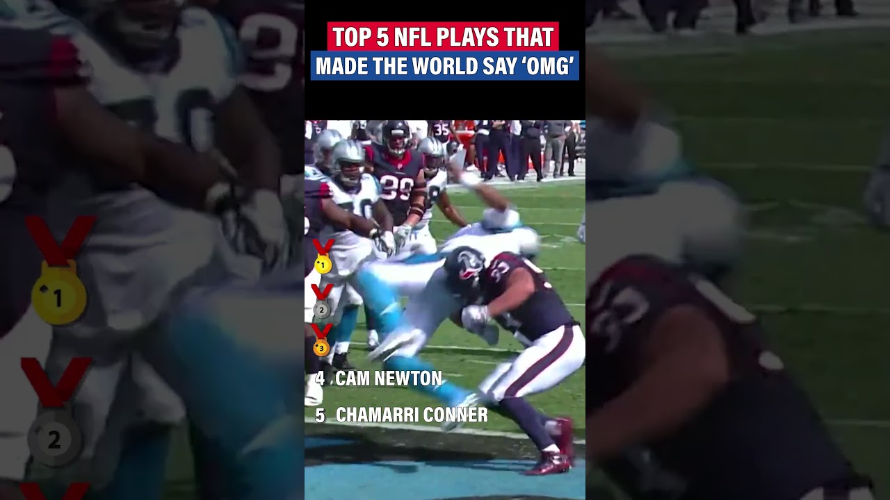 TOP 5 NFL PLAYS That Made The Entire World Say OMG