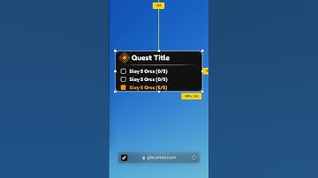 learn how to design this responsive quests ui.. (academy)